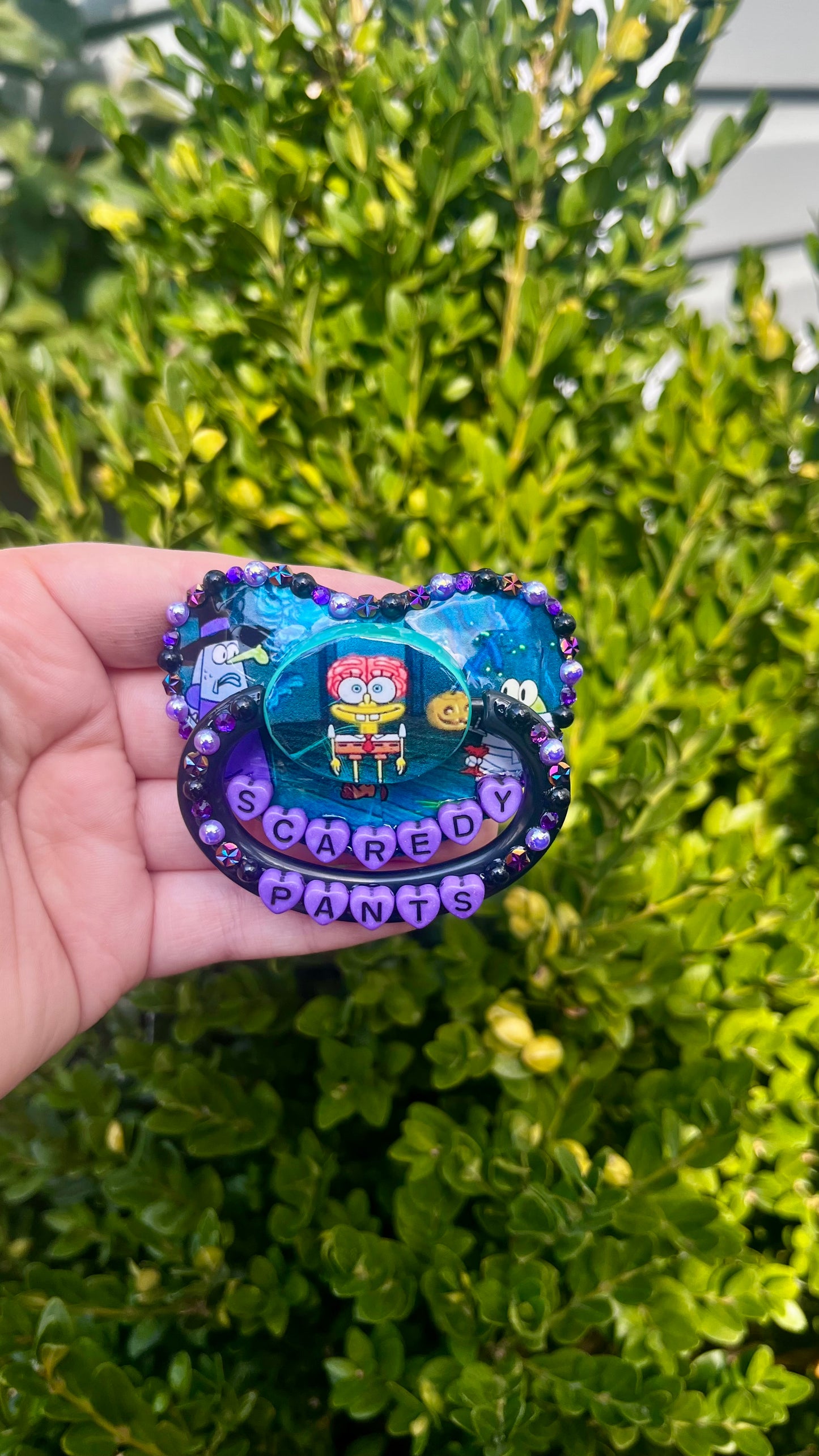 SpongeBob Halloween paci