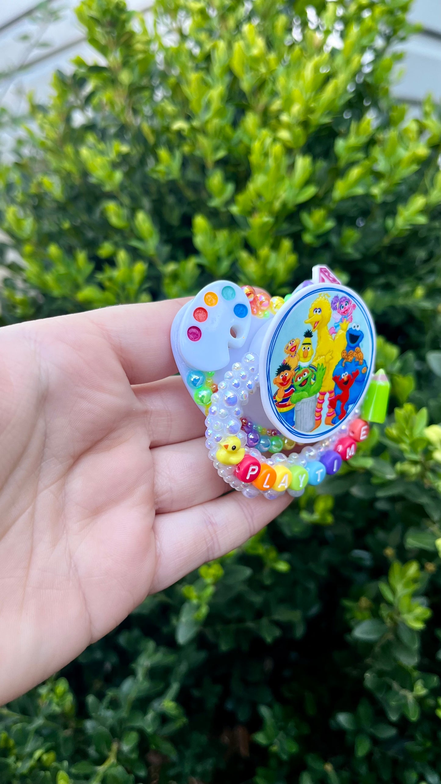 Sesame Street playtime paci