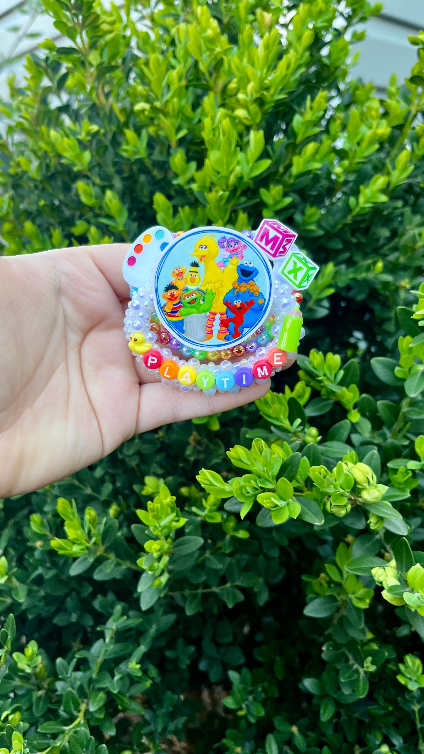 Sesame Street playtime paci