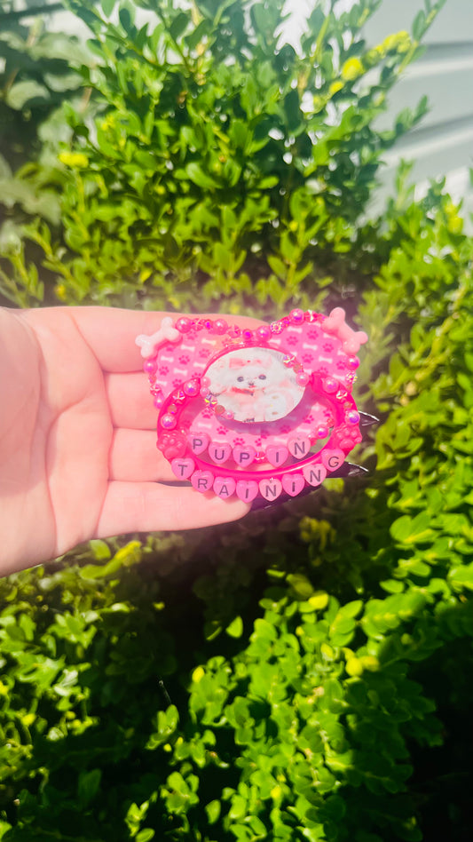 Pup in training paci