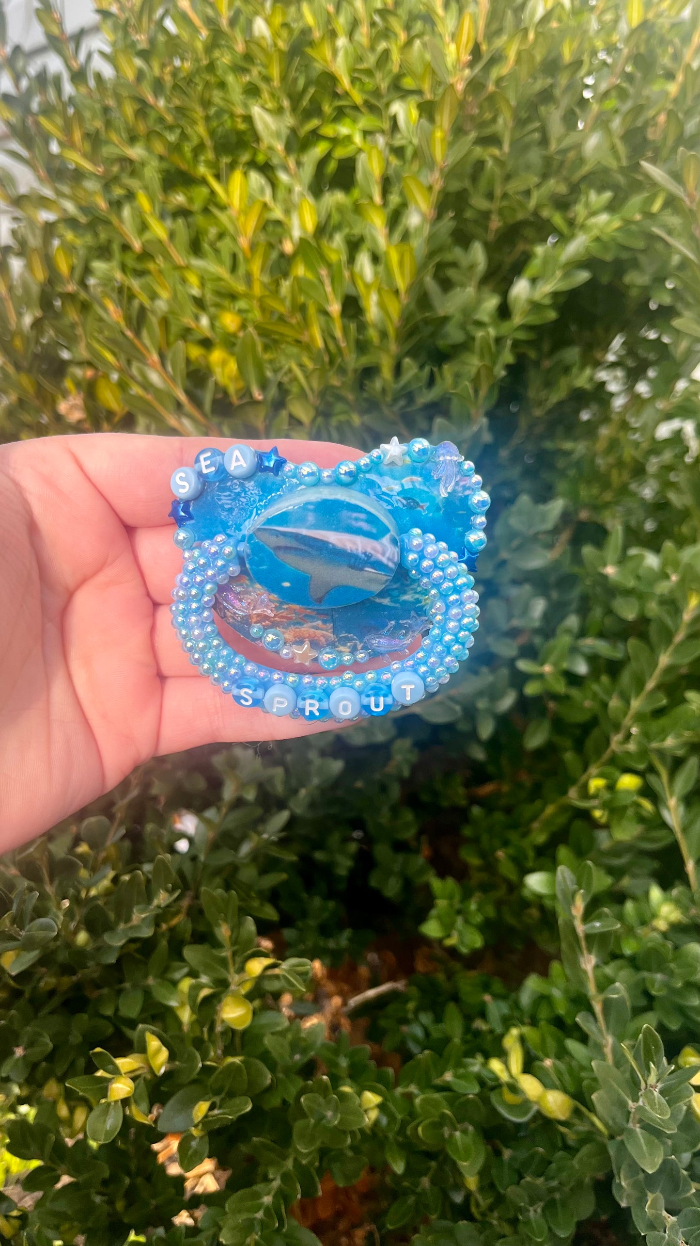 Shark Ocean Themed Paci